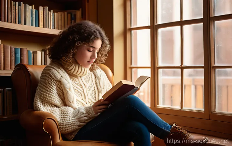 성교육과 남성 인권 - Prompt 1: "Cozy Bookstore Scene"**